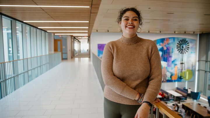 Fleming said that her time working at the Belmont Community Center helped her understand how to connect, engage with students.