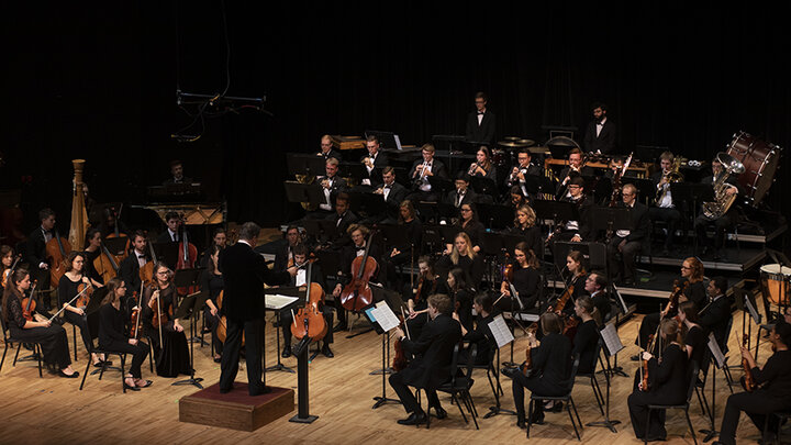 The Symphony Orchestra will perform Tuesday, Dec. 7 in Kimball Recital Hall.