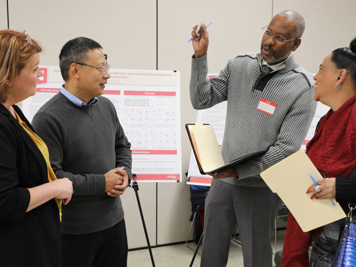 Public engagement with communities has been a focus for regional flood planning.